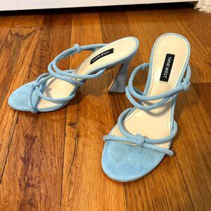 Nine West Blue Knot Heels